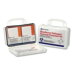 First Aid Only 3060 Bloodborne Pathogens Kit Weatherproof Plastic Wall Mount