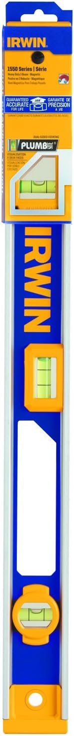 Irwin 1794106 Tools Magnetic I-Beam Level 24 Inch