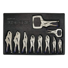 Irwin IRHT82596 Vise-Grip Locking Pliers Fast Release Kit 10-Piece