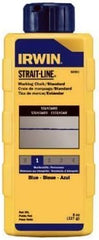 Irwin 64901 Standard Blue Marking Chalk 8 oz Bottle