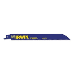 Irwin 372810BB Tools Metal and Wood Cutting Reciprocating Saw Blade 8 Inch 10 TPI 50 Pack