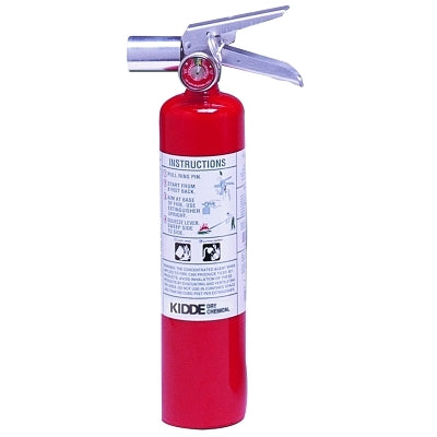 Kidde 466727 Halotron I Fire Extinguisher Type B and C 2.5 lb