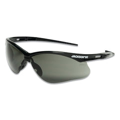 Jackson Safety 50007 SG Series Safety Glasses Universal Size Smoke Mirror Lens Black Frame Sta-Clear Anti-Fog