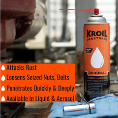 Kroil KL011 Original Penetrating Oil Liquid 1 Gallon Can Single