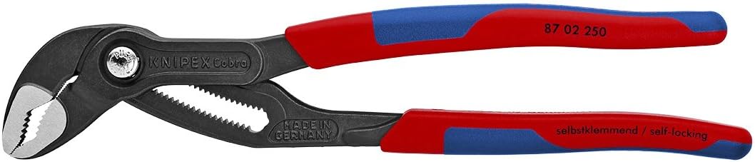 Knipex 87 02 250 Cobra Water Pump Pliers 10 Inch Grip