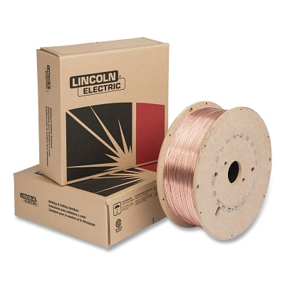 Lincoln Electric LINED021271 SuperArc L-50 MIG Wire 0.045 in dia 60 lb Fiber Spool