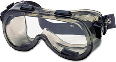 MCR Safety 2400 Verdict Safety Goggles Smoke Frame Clear Lens