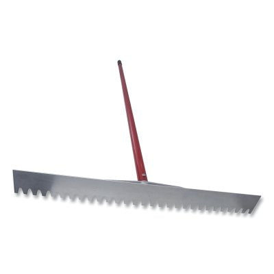 Marshalltown RED700083C Magnesium Asphalt Lute Rake 36 Inch Blunt Blade 7 Foot Aluminum Handle