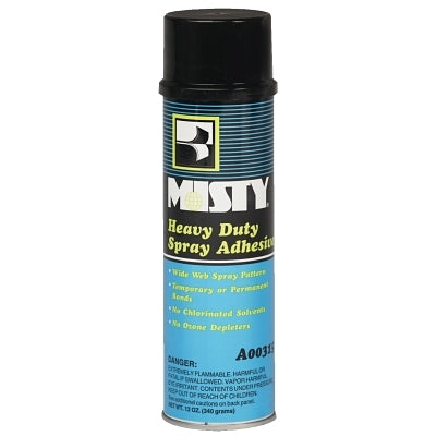 Misty 1002035 Heavy-Duty Adhesive Spray 12 oz Aerosol Can