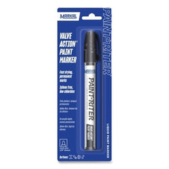 Markal 96803 Paint-Riter Valve Action Paint Marker Black 1/8 in Tip Medium