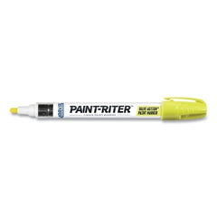 Markal 97050 Paint-Riter Valve Action Paint Marker Fluorescent Yellow 1/8 in Medium