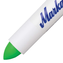 Markal 61042 Quik Stik All Purpose Solid Paint Marker, Fluorescent Green