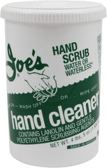 Joe's 401-P Hand Scrub Waterless Hand Cleaner 4 lb 5 oz Plastic Can