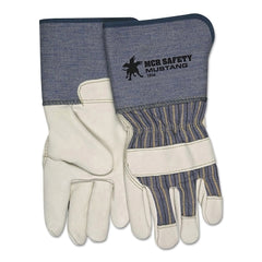 MCR Safety 1936XL Mustang Premium Grain Leather Palm Gloves X-Large