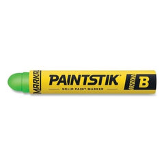 Markal 82836 F Paintstik Rough Surfaces Solid Paint Marker Flourescent Green Pack of 12