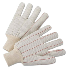 PIP K81SCNCI Corded Gloves, Large, Natural White