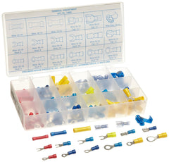 Precision Brand 12985 175 Piece Electrical Terminal Assortment Kit