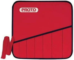 Proto J25TR03C Red Canvas 7-Pocket Tool Roll 10.9 inches x 6.3 inches x 0.2 inches