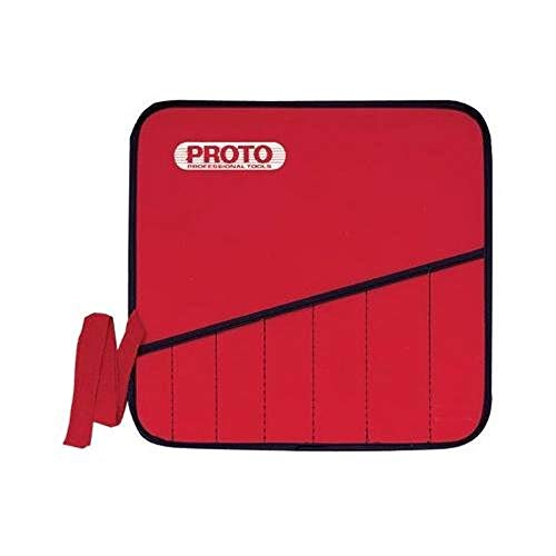 Proto J25TR03C Red Canvas 7-Pocket Tool Roll 10.9 inches x 6.3 inches x 0.2 inches