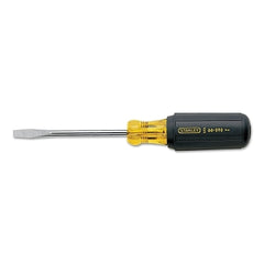 Stanley 66-090 Vinyl Grip Standard Tip Screwdriver 1/4 inches 8-1/4 inches Long Standard Blade