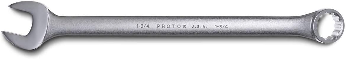 Proto J1256 Satin Combination Wrench 1-3/4 12 PT