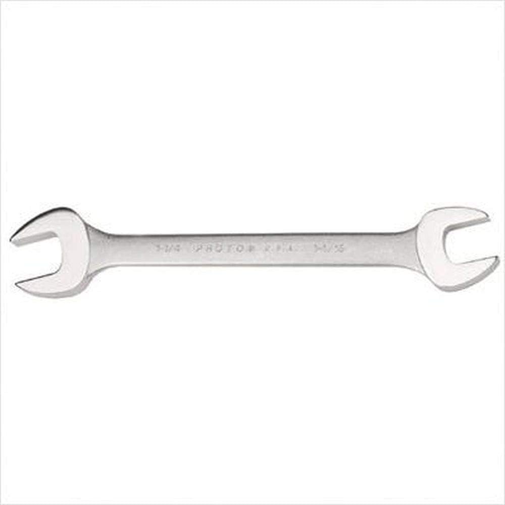 Stanley Proto J3026 Satin Open-End Wrench 1/2 x 9/16