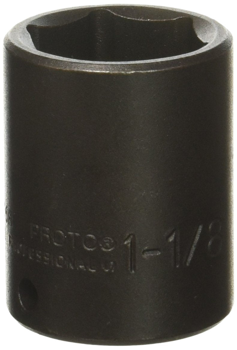 Proto J7436H TorquePlus 1-1/8 x 1/2 in Drive 6 Point Impact Socket