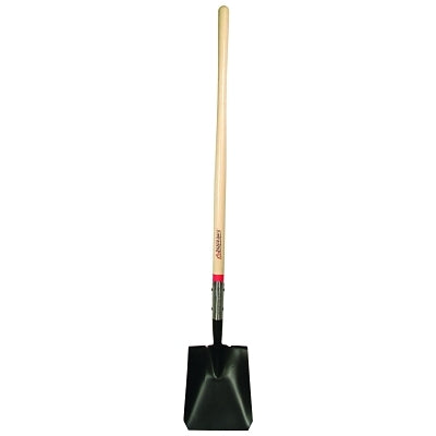 Razor-Back 44363 Square Point Shovel with Tab Socket and Closed Back