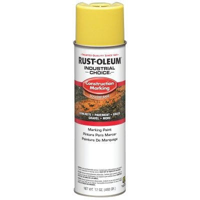 Rust-Oleum 331777 M1400 Construction Marking Hi Vis Yellow Gloss 17 oz.