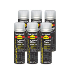 Rust-Oleum V2102838 High Performance V2100 System Rust Preventive Enamel Spray Paint 15 oz 6-Pack