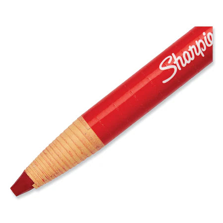 Sharpie 2059 Peel-Off China Markers Red Dozen