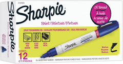 Sharpie 2107624 Oil-Based Paint Markers Medium Tip 12-Pack Blue