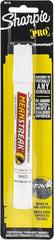 Sharpie 85118PP Mean Streak Permanent Marking Stick Bullet Tip White