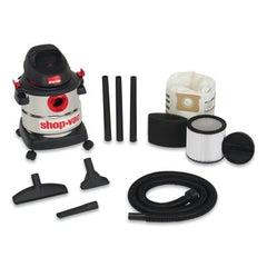 Shop-Vac 5989305 Stainless Steel Wet/Dry Vacuum 4.5 Peak HP 5 Gal Capacity