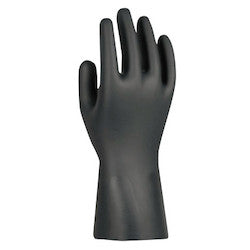 Showa 9700PFXL N-Dex 9700 Series Disposable Nitrile Gloves Powder Free 6 Mil X-Large Black