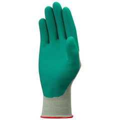 SHOWA 383M-07 Biodegradable EBT Nitrile General Purpose Work Glove, Medium, Pack of 12 Pairs, Green