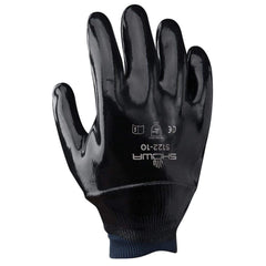 Showa 6784R-10 Neoprene Protective Gloves Black Rough Size 10