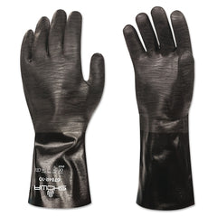 Showa 6784R-10 Neoprene Protective Gloves Black Rough Size 10