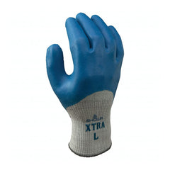 Showa 305XL-10 Latex Coated Gloves X-Large Blue/Grey