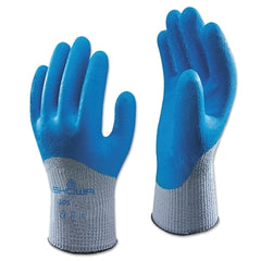 Showa 305XL-10 Latex Coated Gloves X-Large Blue/Grey