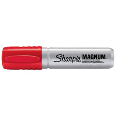 Sharpie 44002 Magnum Permanent Marker XL Chisel Tip Red