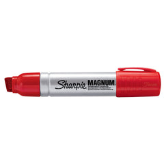 Sharpie 44002 Magnum Permanent Marker XL Chisel Tip Red