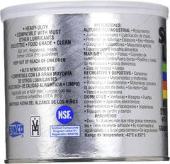 Super Lube 41160 Synthetic Grease NLGI 2 14.1 oz Canister Translucent White