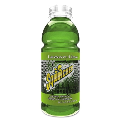 Sqwincher 159030538 Ready-To-Drink 20 Oz Wide-Mouth Bottle Lemon-Lime