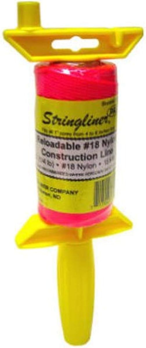 Stringliner 25162 Stringliner PRO Braided Fluorescent Pink 250 Foot 1 Pack