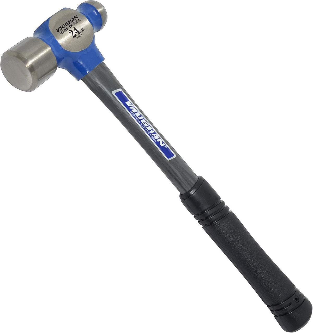 Vaughan FS224 Ball Pein Hammer 24 oz Fiberglass Handle