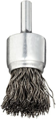 Weiler 10008 3/4 Crimped Wire End Brush .020 Steel Fill USA