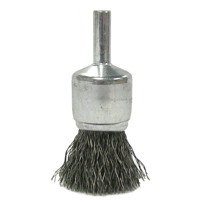 Weiler 10008 3/4 Crimped Wire End Brush .020 Steel Fill USA