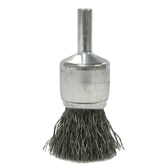 Weiler 10008 3/4 Crimped Wire End Brush .020 Steel Fill USA