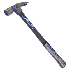 Vaughan FS505M Fiberglass Hammer Forged Steel Head Straight Handle 17 in 24 oz Milled Face